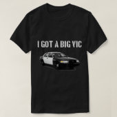 Crown Vic Funny P71 Punny Car Enthusiast T-Shirt (Design voorkant)