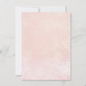 Crown | Vlinders Bloemen Baby shower Bingo Kaart (Achterkant)