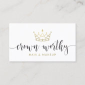 Crown Worthy Visitekaartje (Voorkant)