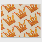 Crown Wrapping Paper Cadeaupapier (Vlak)