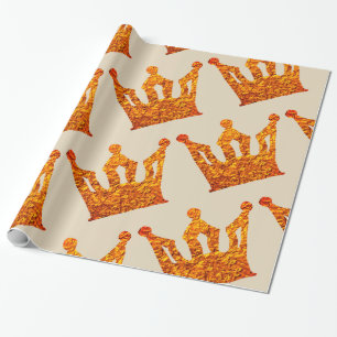 Crown Wrapping Paper Cadeaupapier