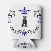 Crown Wreate A Monogram Blikjeskoeler (Achterkant)
