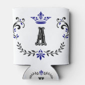 Crown Wreate A Monogram Blikjeskoeler (Achterkant)