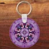 crownchakramandala5 sleutelhanger (Voorkant)