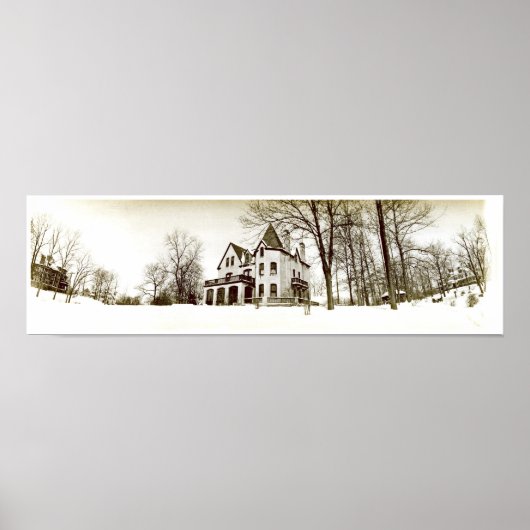 Crowndale - 37 Highland Short Hills NJ Panorama1 Poster (Voorkant)