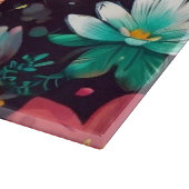 Crowned Bejewelled Cat Snijplank (Hoek)