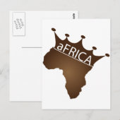 Crowned Briefkaart (Voorkant / Achterkant)