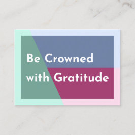 Crowned Cards Visitekaartje