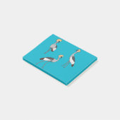 Crowned Cranes Post-it® Notes (Schuin)