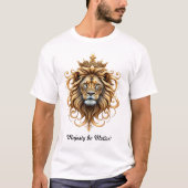 "Crowned Golden King" T-shirt (Voorkant)