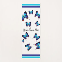 Crowned Hairstreak- blue butterfly gepersonaliseer