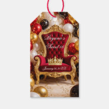 Crowned in Gold Royal Chair Birthday Party