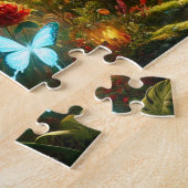 Crowned Lion of the Enchanted Forest Legpuzzel (Zijkant)