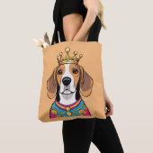 Crowned ones - Beagle Tote Bag (Dichtbij)