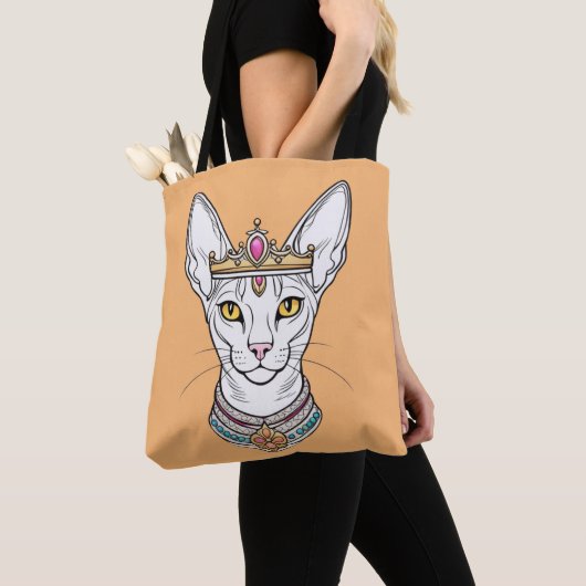 Crowned ones - Devon Rex Tote Bag (Dichtbij)