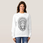 Crowned Royal Lion Sweatshirt (Voorkant volledig)