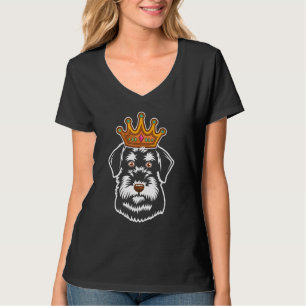 Crowned Schnauzer Mini Giant Schnauzer OEigenaars  T-shirt