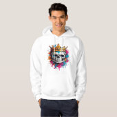 Crowned Skull Hoodie  (Voorkant volledig)