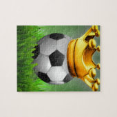 Crowned Soccer Legpuzzel (Horizontaal)