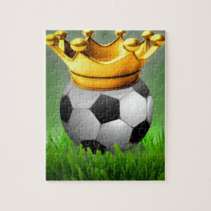 Crowned Soccer Legpuzzel