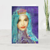 Crowned Zetti Girl Kaart (Voorkant)