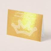 Crowning Achievement Foliekaart Folie Kaarten (Voorkant)