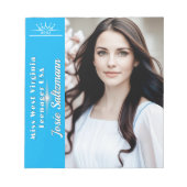 Crowning Touch Sunburst Pageant Autograph Notitieb Notitieblok (Voorkant)