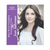 Crowning Touch Sunburst Pageant Autograph Notitieb Notitieblok (Voorkant)