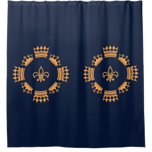 CROWNS KING QUEEN DOUCHEGORDIJN (Voorkant)