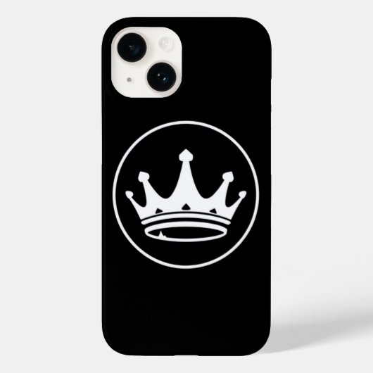 Crowns telefoonhoesje Case-Mate iPhone case (Achterkant)