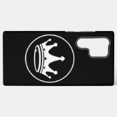 Crowns telefoonhoesje samsung galaxy hoesje (Achterkant horizontaal)