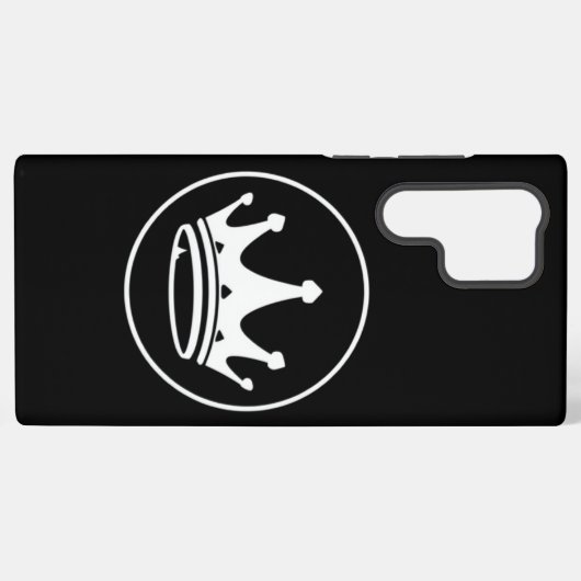 Crowns telefoonhoesje samsung galaxy hoesje (Achterkant horizontaal)