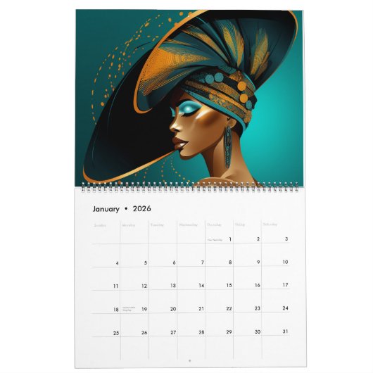 CROWNS VOLUME 1 2026 CALENDAR KALENDER (Jan 2026)