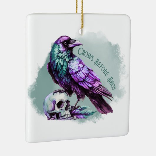 Crows Before Bros Keramisch Ornament (Rechts)