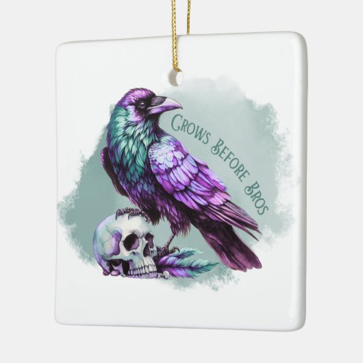 Crows Before Bros Keramisch Ornament (Links)