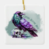 Crows Before Bros Keramisch Ornament (Voorkant)