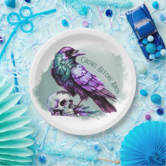 Crows Before Bros Papieren Bordje (Feest)