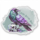 Crows Before Bros Sticker (Voorkant)