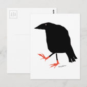 Crow's Feet Briefkaart (Voorkant / Achterkant)