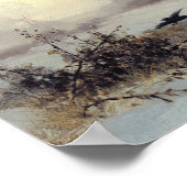 Crows in a Winter Landscape, 1907 Poster (Hoek)