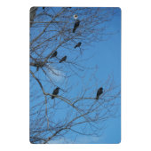 Crows Mini Kladblok Klembord (Achterkant)
