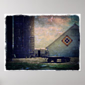 Crow's Nest Barn Quilt Poster (Voorkant)