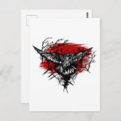 Crows Night Briefkaart (Voorkant / Achterkant)
