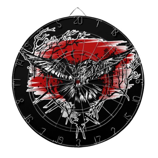 Crows Night Dartbord (Voorkant)