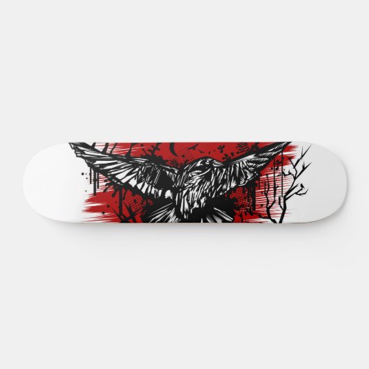 Crows Night Persoonlijk Skateboard (Horizontaal)