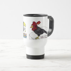 Crows Travel Mug Reisbeker