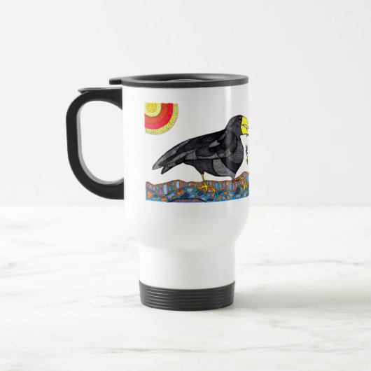 Crows Travel Mug Reisbeker (Links)