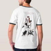 🏐Crows Volleyball Spirit Tee – Fly High Edition🏐 T-shirt (Achterkant)