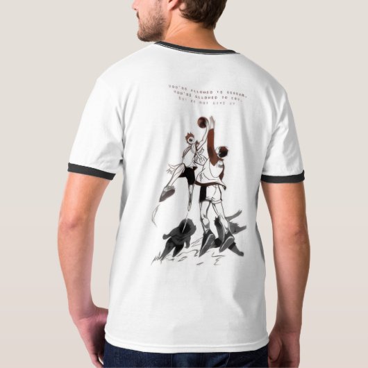 🏐Crows Volleyball Spirit Tee – Fly High Edition🏐 T-shirt (Achterkant volledig)