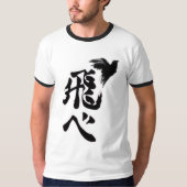 🏐Crows Volleyball Spirit Tee – Fly High Edition🏐 T-shirt (Voorkant)